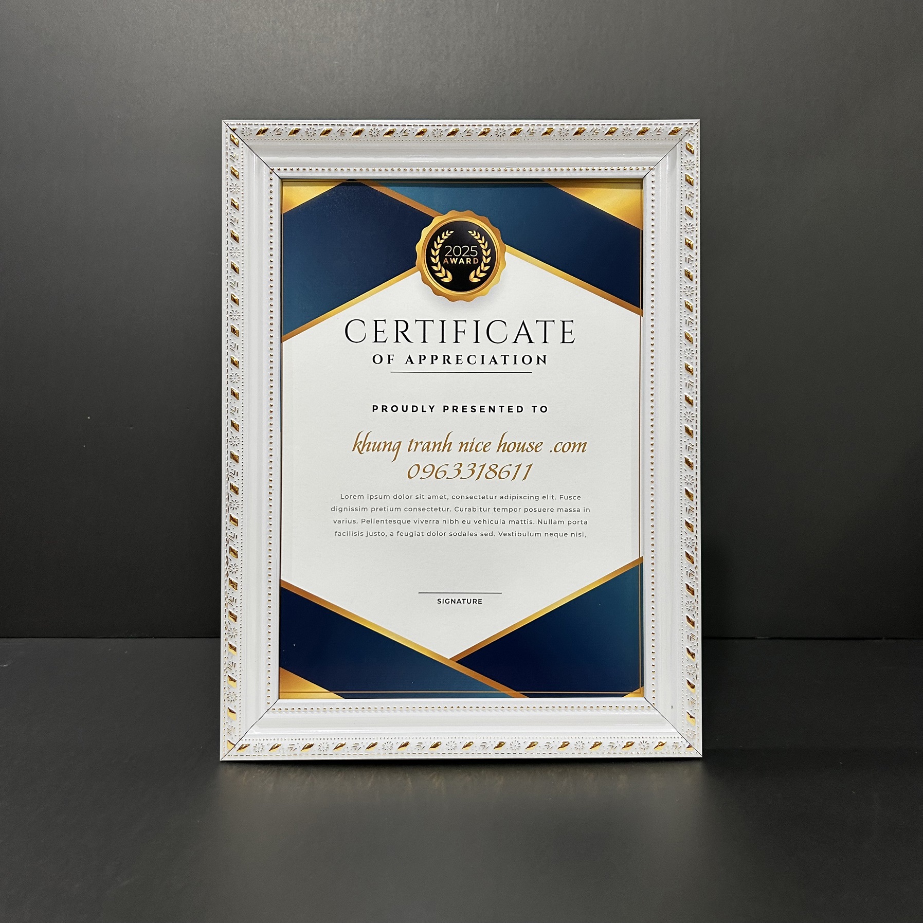 Khung Bằng Khen 518TV