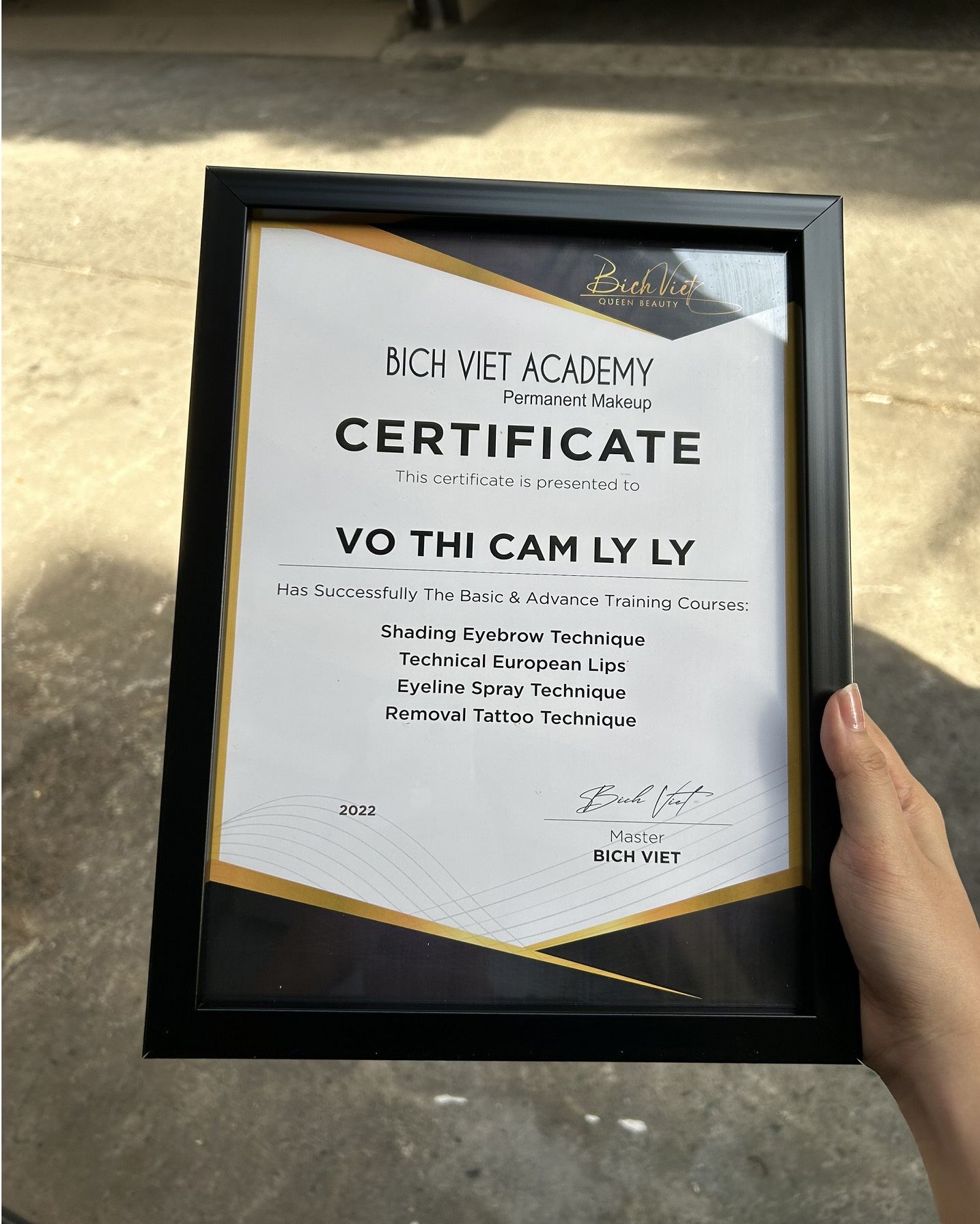 Khung Bằng Khen F1D