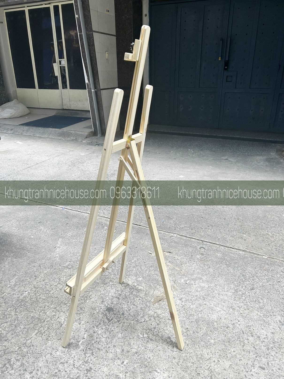 Giá Vẽ - Giá Đỡ Khung Tranh Gỗ Thông Nhập Khẩu 150cm