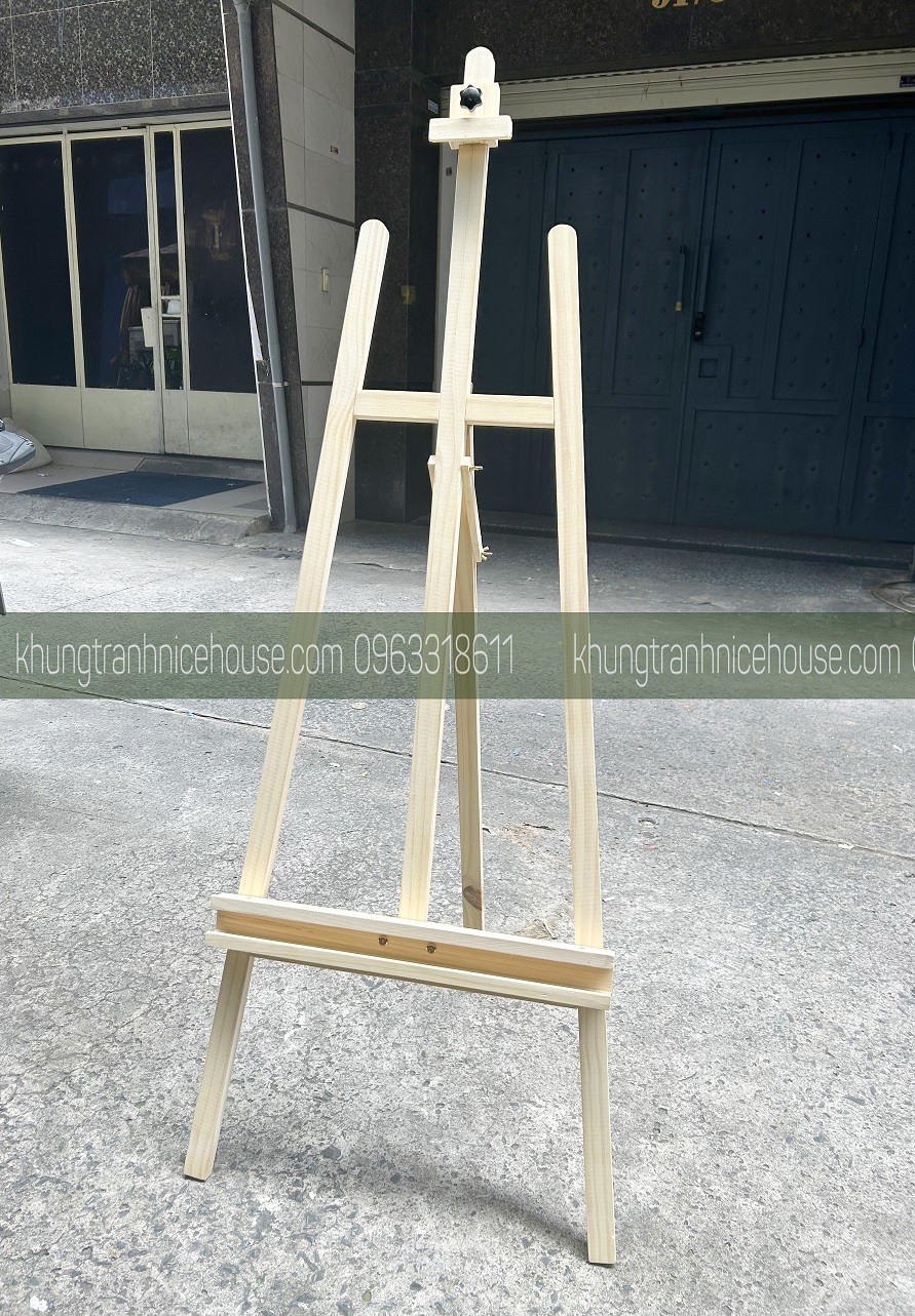 Giá Vẽ - Giá Đỡ Khung Tranh Gỗ Thông Nhập Khẩu 150cm