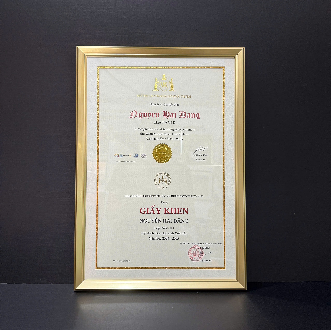 KHUNG VIỀN BO GIẤY 200V SANG TRỌNG