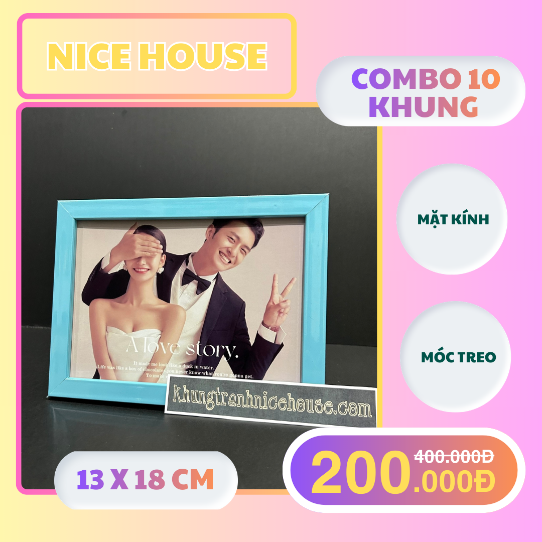 Sale off 10 khung 13 x 18cm khung F1XD