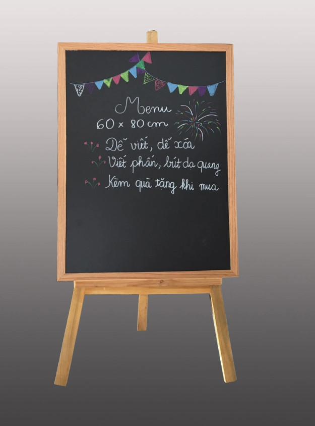 Bảng Menu Chân Đứng 1 Mặt
