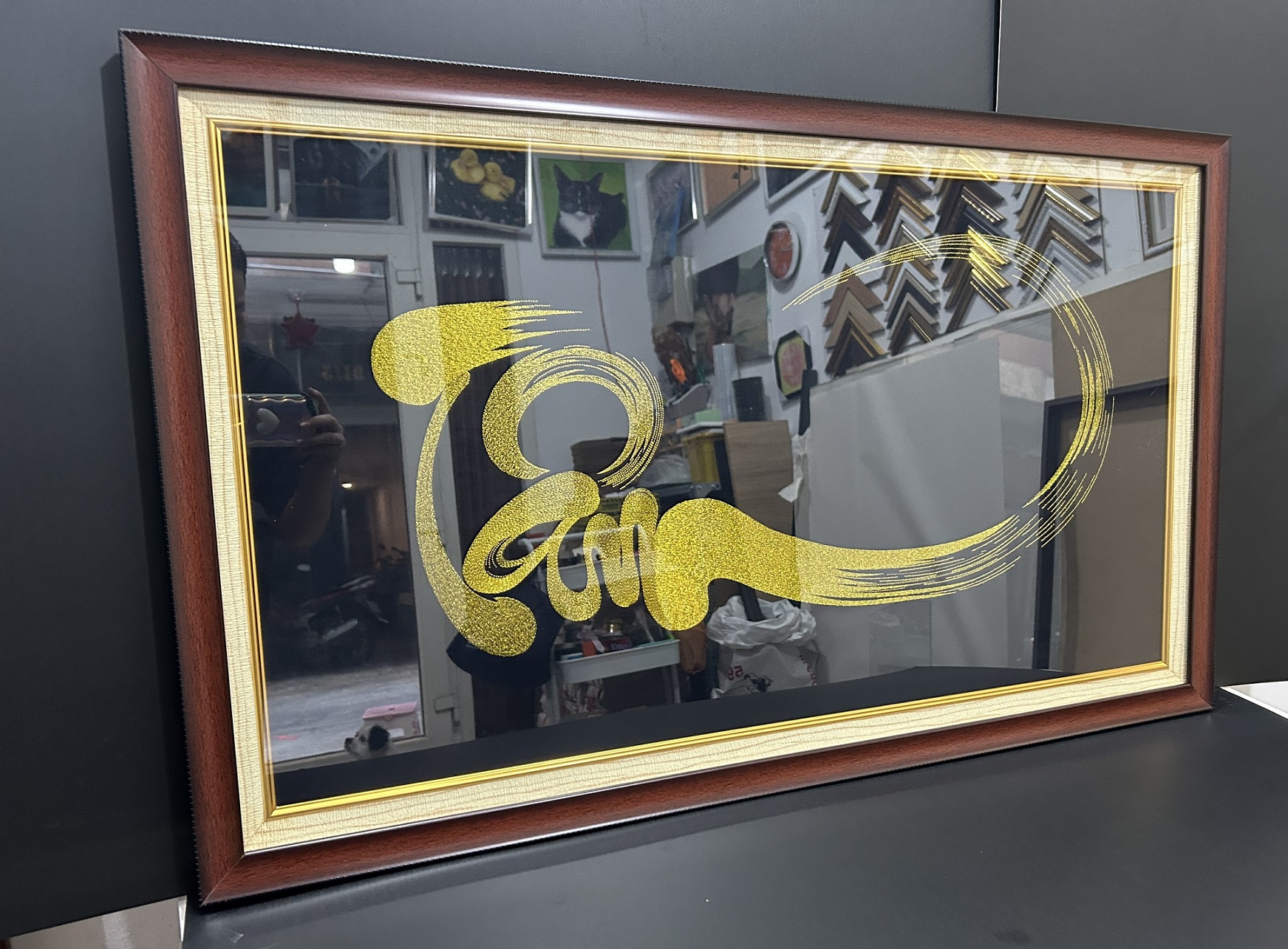 KHUNG TRANH THÊU ĐÔI 3040 SD