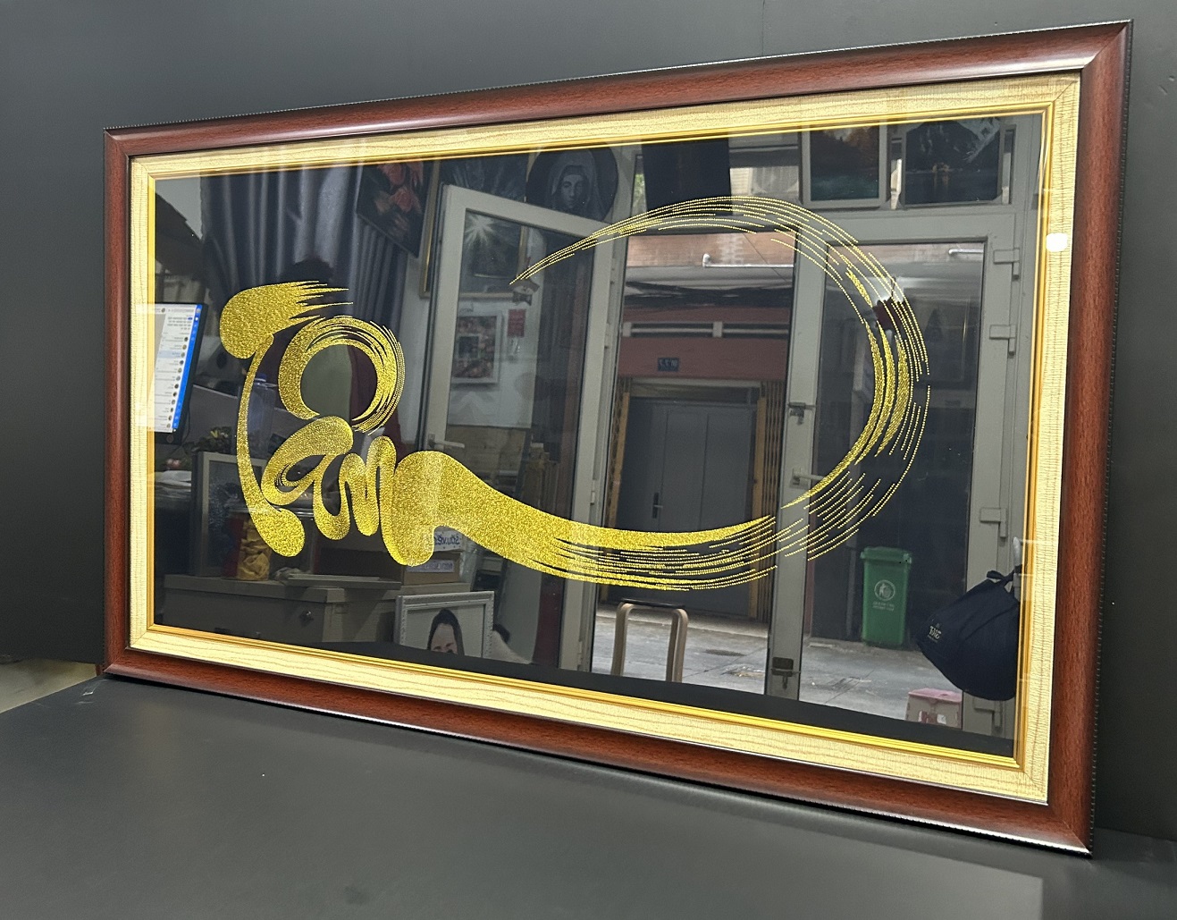 KHUNG TRANH THÊU ĐÔI 3040 SD