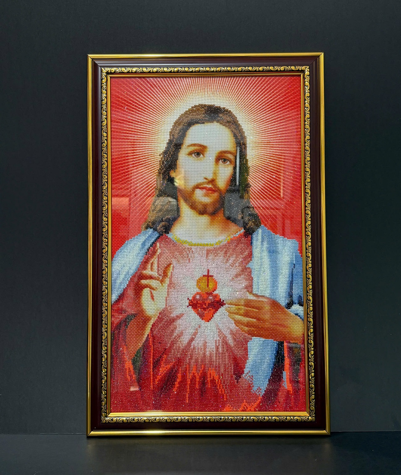 KHUNG TRANH THÊU 3707N