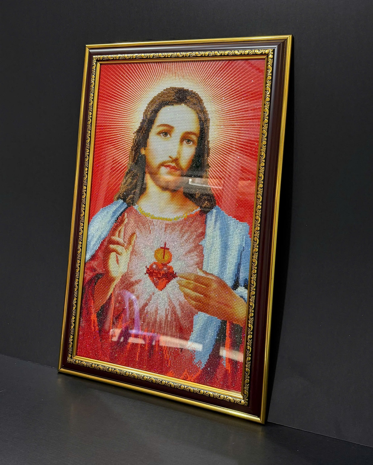 KHUNG TRANH THÊU 3707N