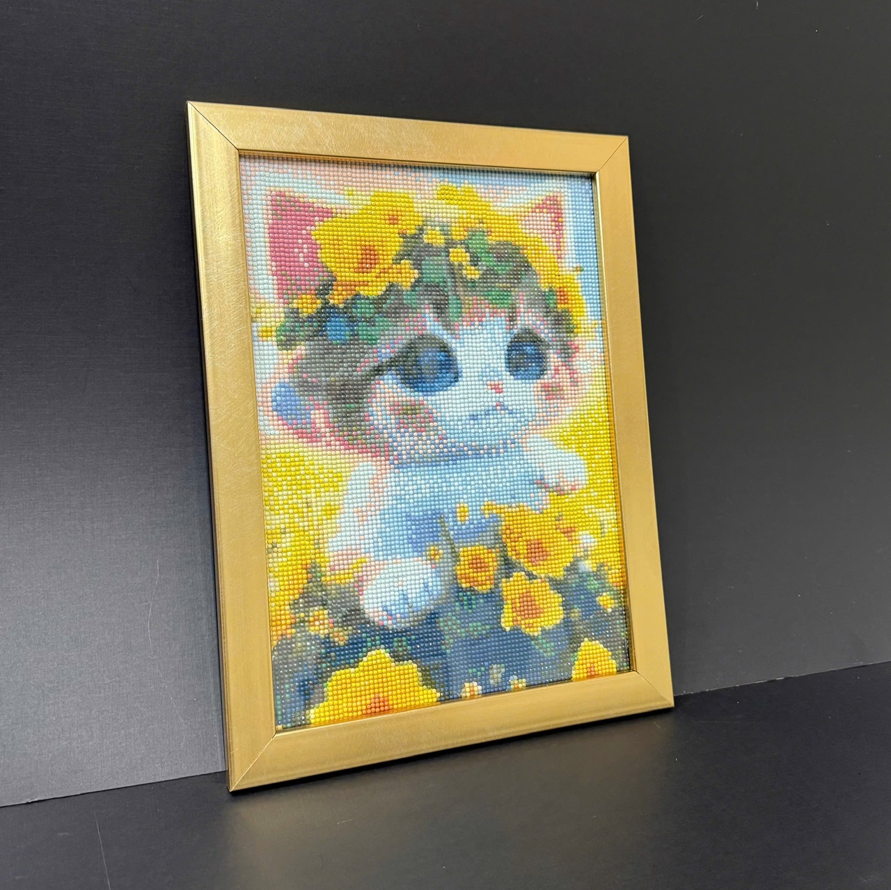 KHUNG TRANH ĐÍNH ĐÁ XINH XẮN F3VX