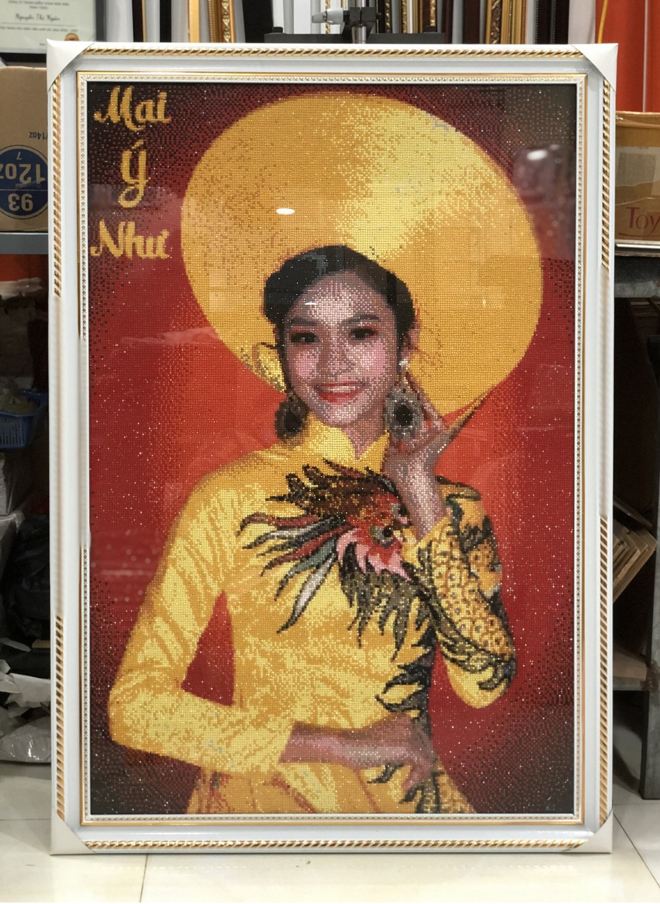 Khung tranh thêu 214TV 