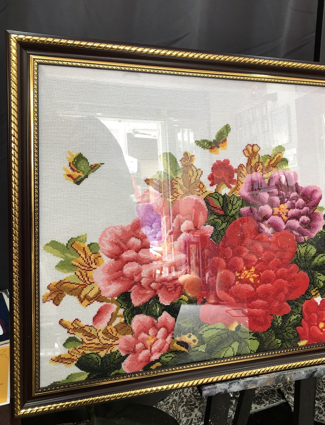 Khung tranh thêu PHÚ QUÝ BÌNH AN 214N