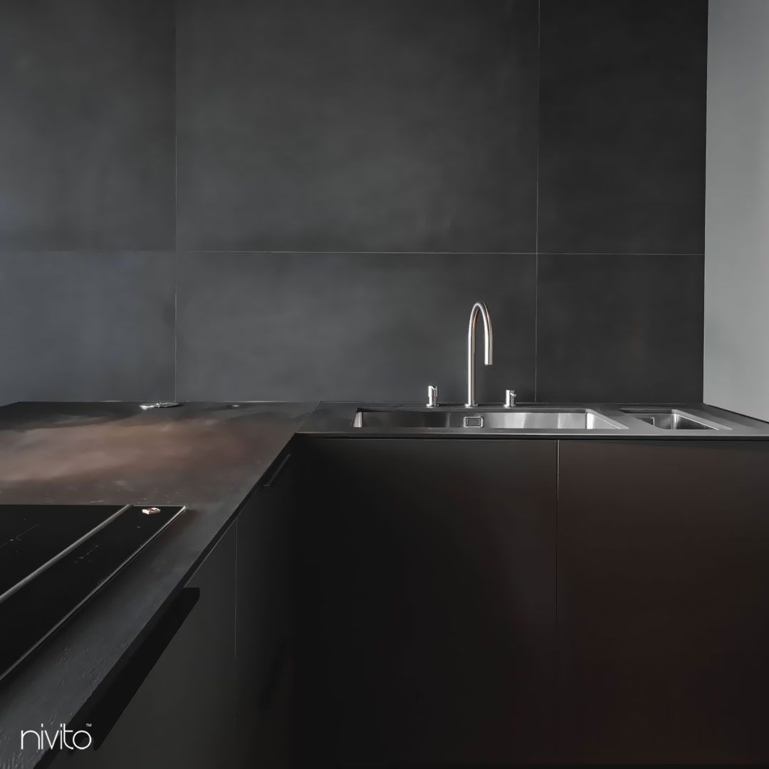 Nivito RH-100-VI STAINLESS STEEL KITCHEN FAUCET PULLOUT HOSE / SEPERATED BODY/PIPE