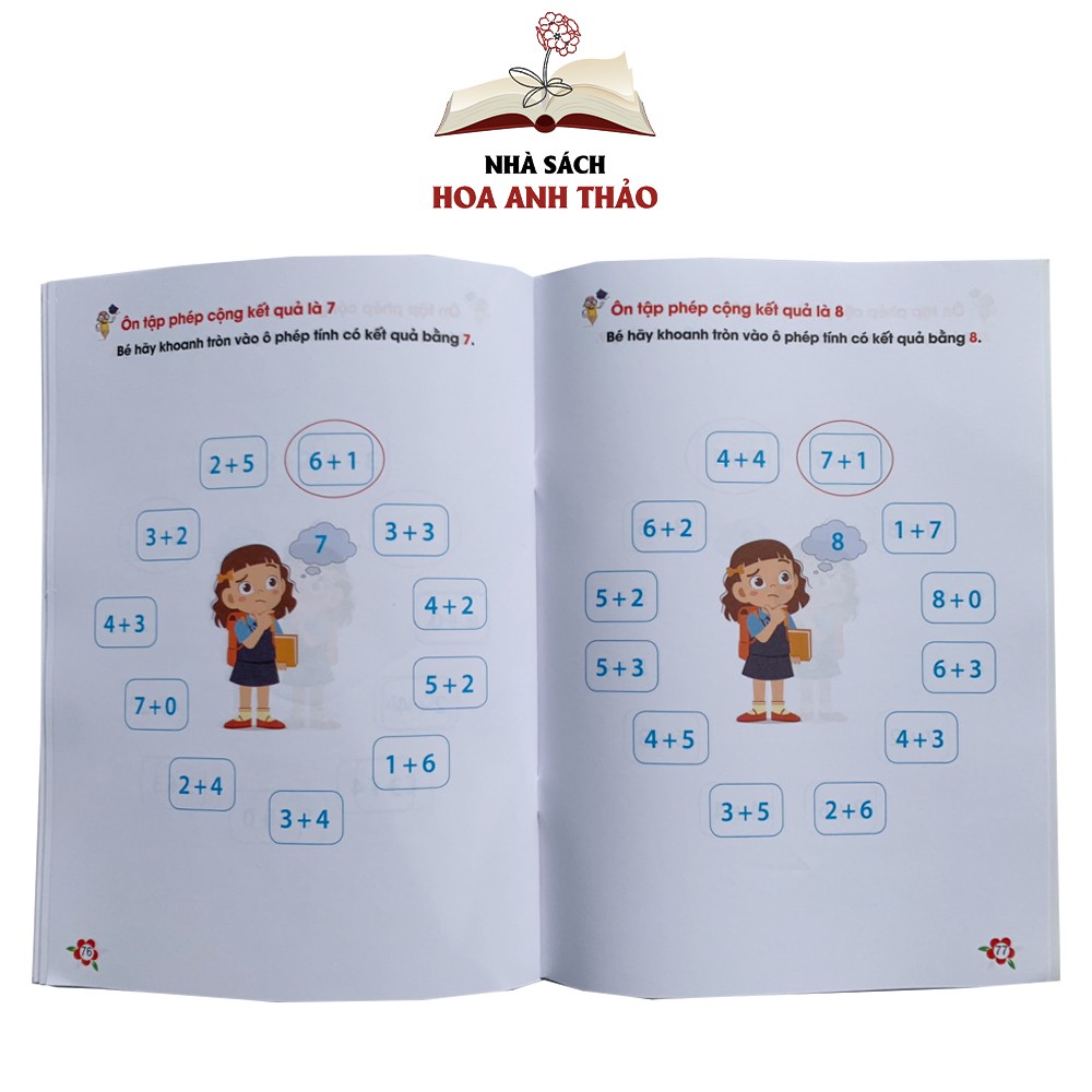 Sách Bé học toán hành trang cho bé tự tin vào lớp 1