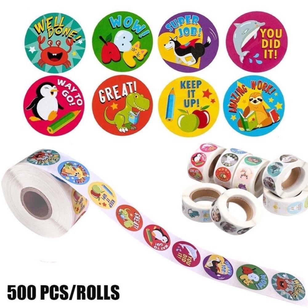 Sticker cuộn 500 hình dán