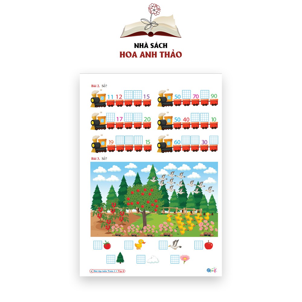 Sách - Bài tập tuần toán và tiếng việt lớp 1 học kỳ 2 Kết nối tri thức với cuộc sống