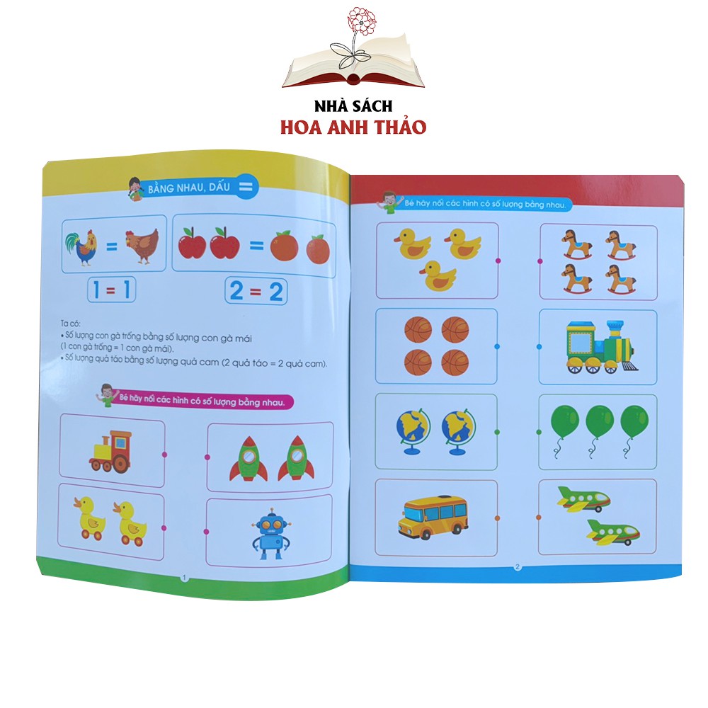 Sách - Làm toán không sợ sai Wipe clean viết xóa được Việt Hà Tặng kèm 2 bút (Bộ 4 quyển)