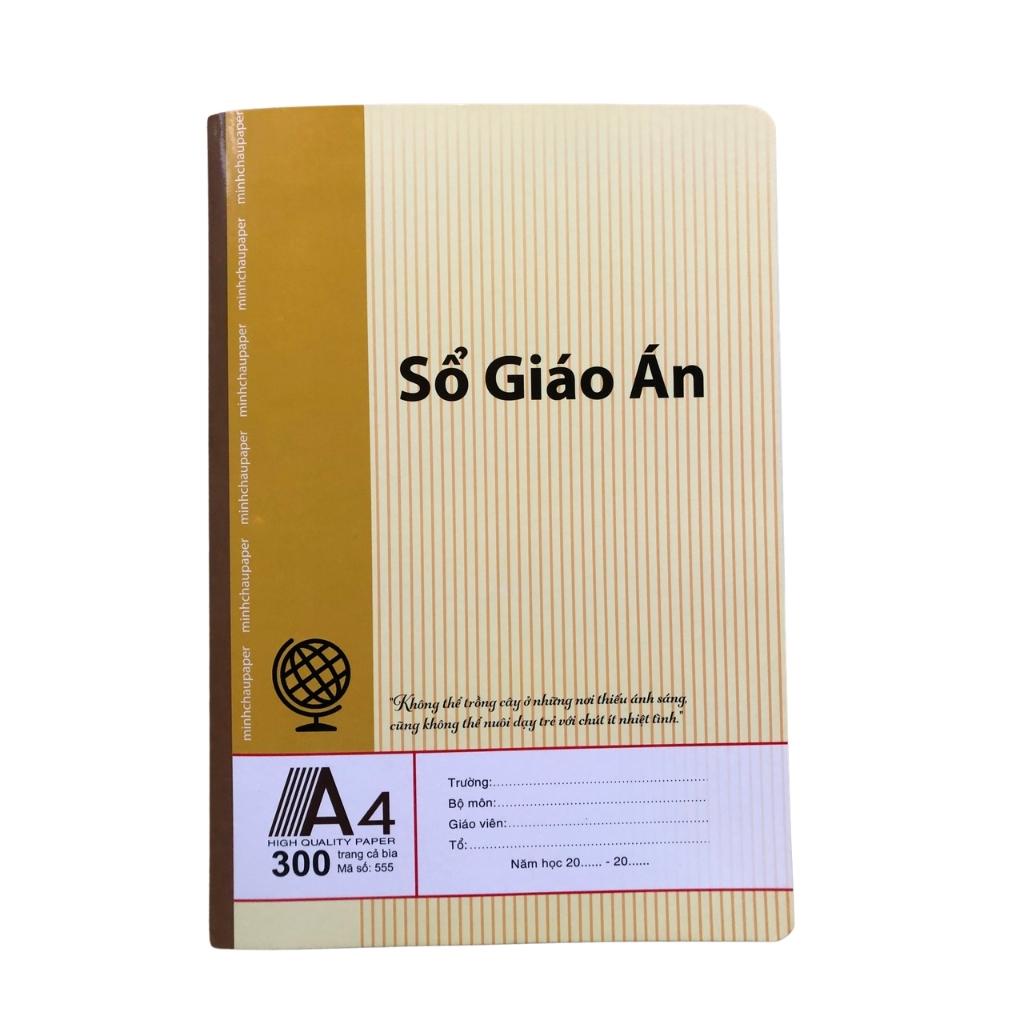 Sổ Giáo Án kẻ ngang A4 200/300 trang Minh Châu