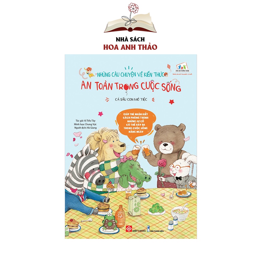 Sách - Những câu chuyện về kiến thức an toàn trong cuộc sống combo 10 tập