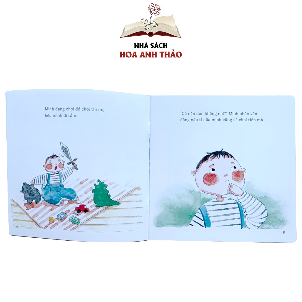 Sách Ehon chúng mình lớn rồi từ 3 đến 6 tuổi cho bé tự lập trong cuộc sống (Bộ 4 quyển)
