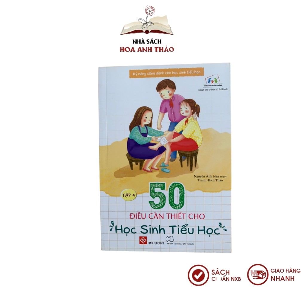 Sách - 50 điều cần thiết cho học sinh tiểu học kỹ năng sống
