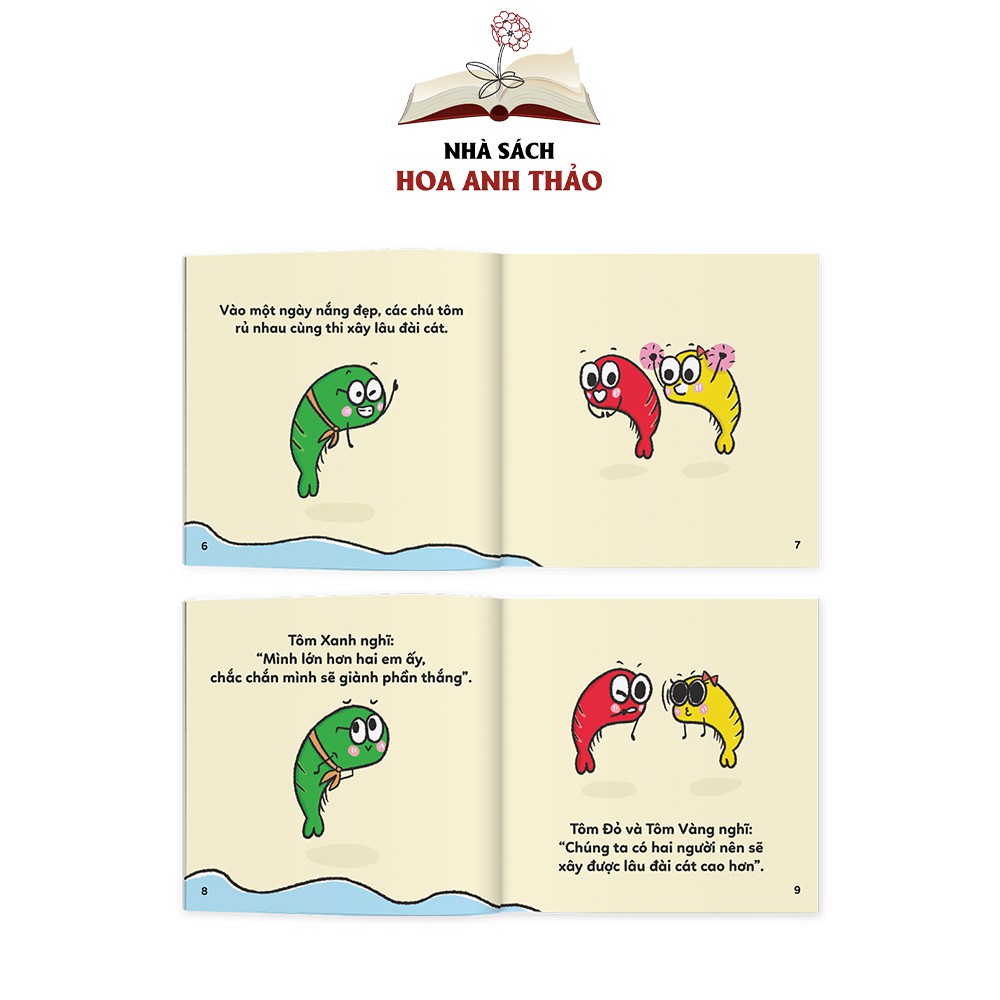 Sách Ehon Nhật Bản Phép so sánh diệu kỳ cho trẻ từ 2 tuổi (Combo 3 cuốn)