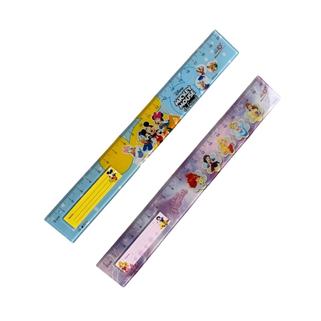 Thước kẻ học sinh Deli 20cm và 30cm