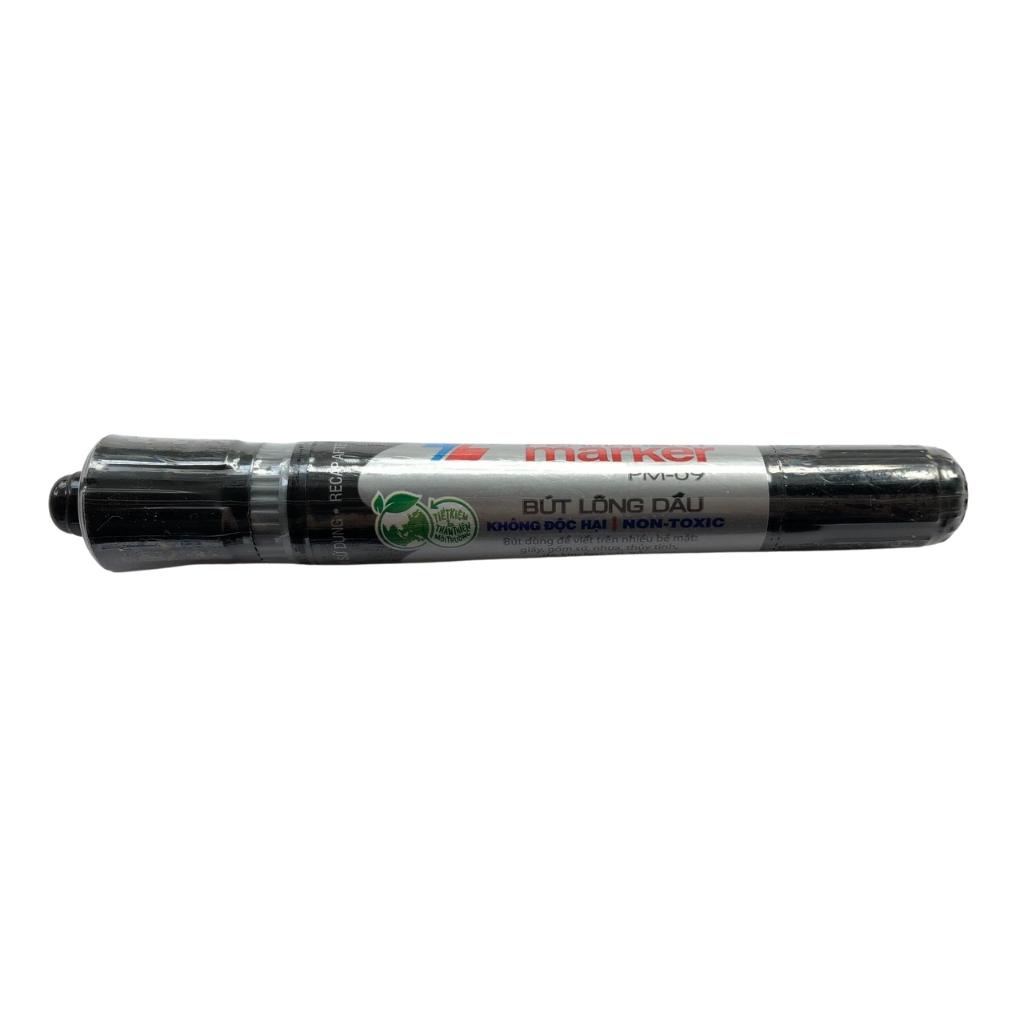 Bút Lông Dầu Thiên Long 2 Đầu To PM-09 Không Xóa Được