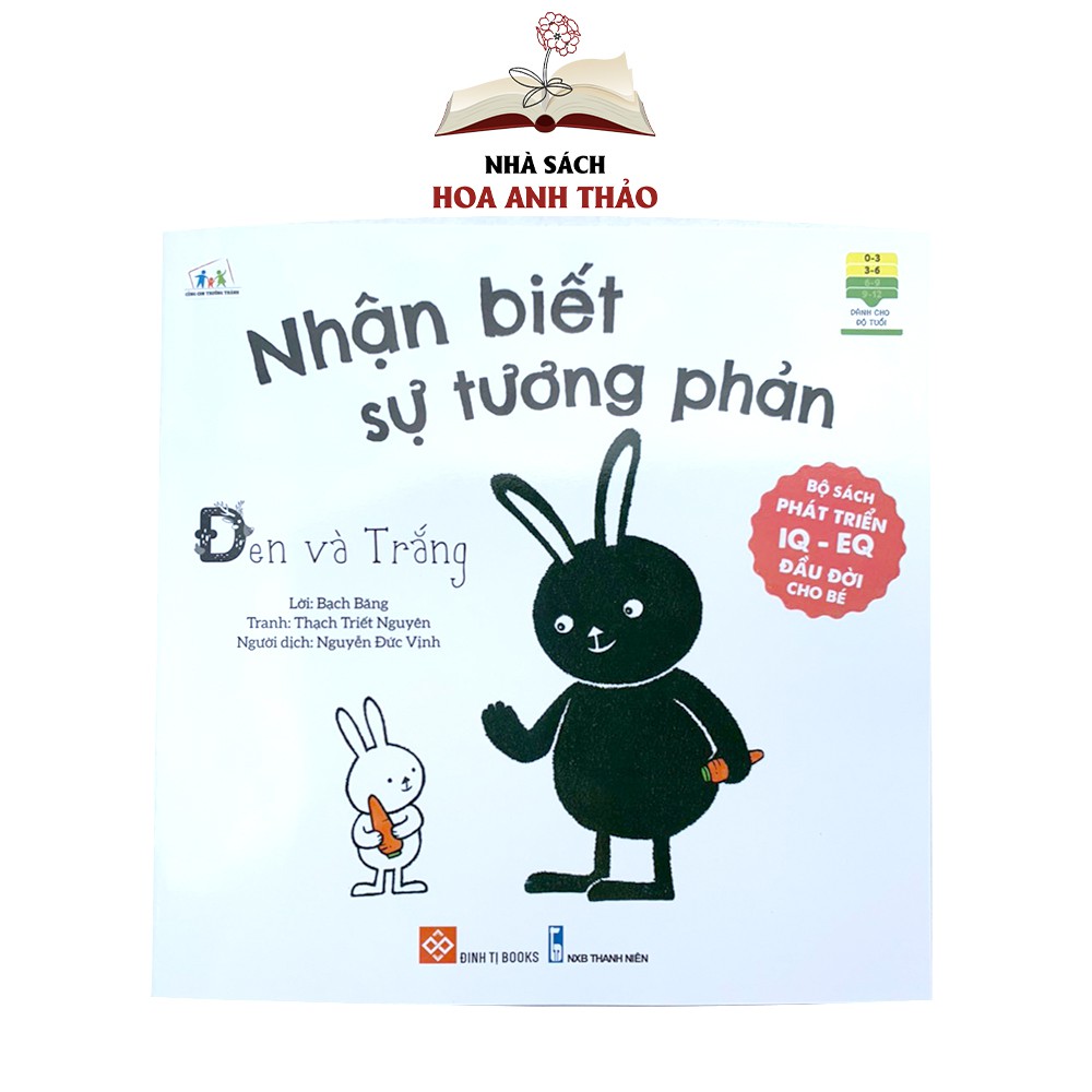 Sách - Bộ phát triển IQ EQ đầu đời cho bé nhiều chủ đề bồi dưỡng cảm xúc