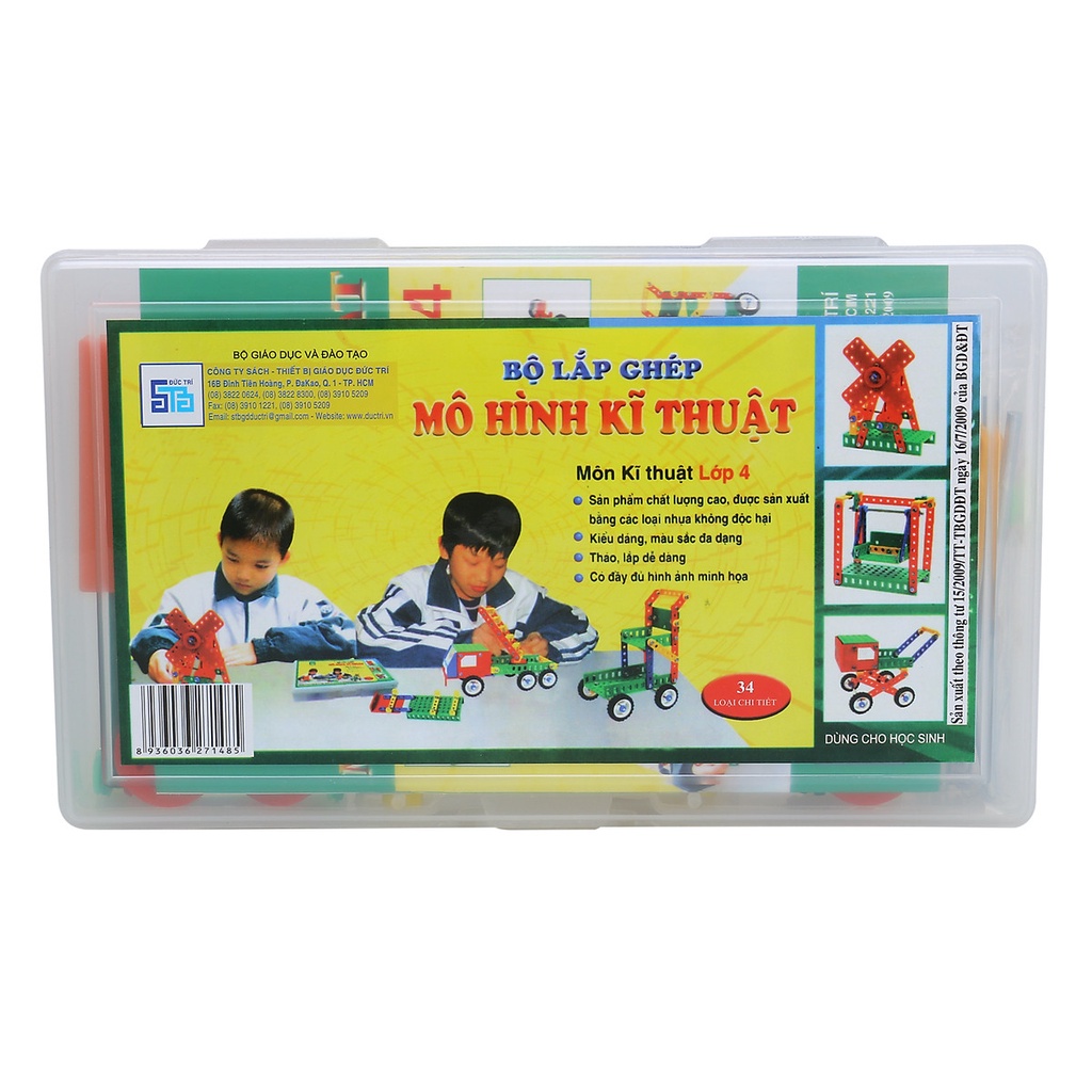 Bộ Lắp Ghép Mô Hình Kĩ Thuật Lớp 4,5