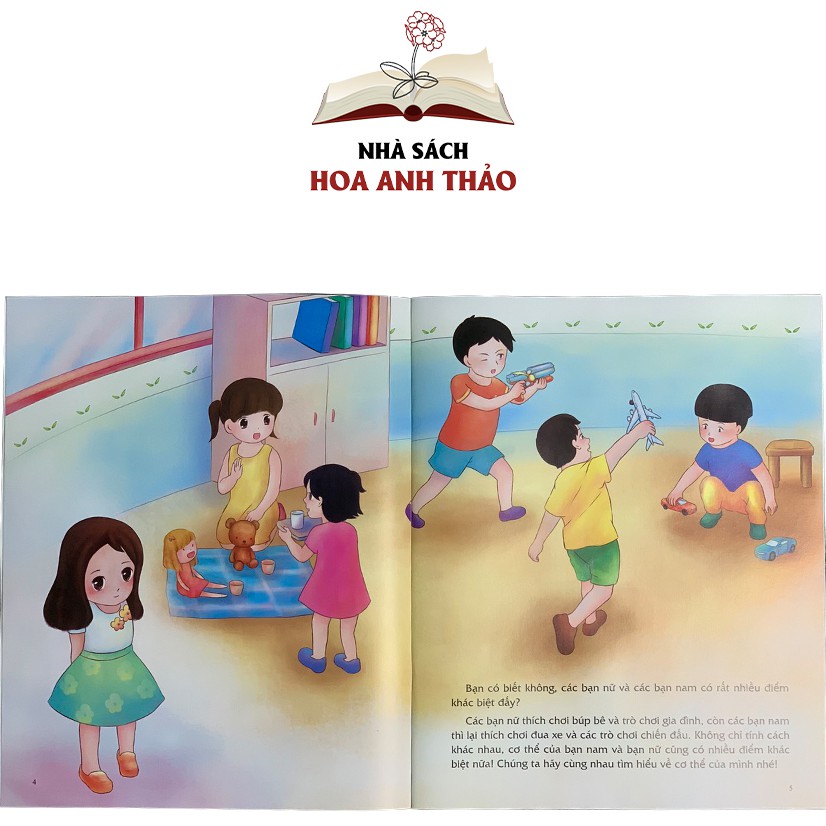 Sách - Giáo dục giới tính và nhân cách dành cho bé gái