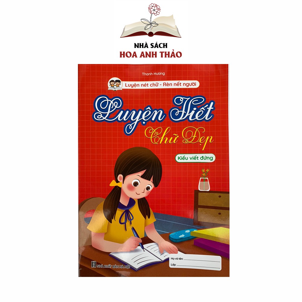Sách Luyện viết chữ đẹp và chữ hoa cho tiểu học (Bộ 3 quyển)