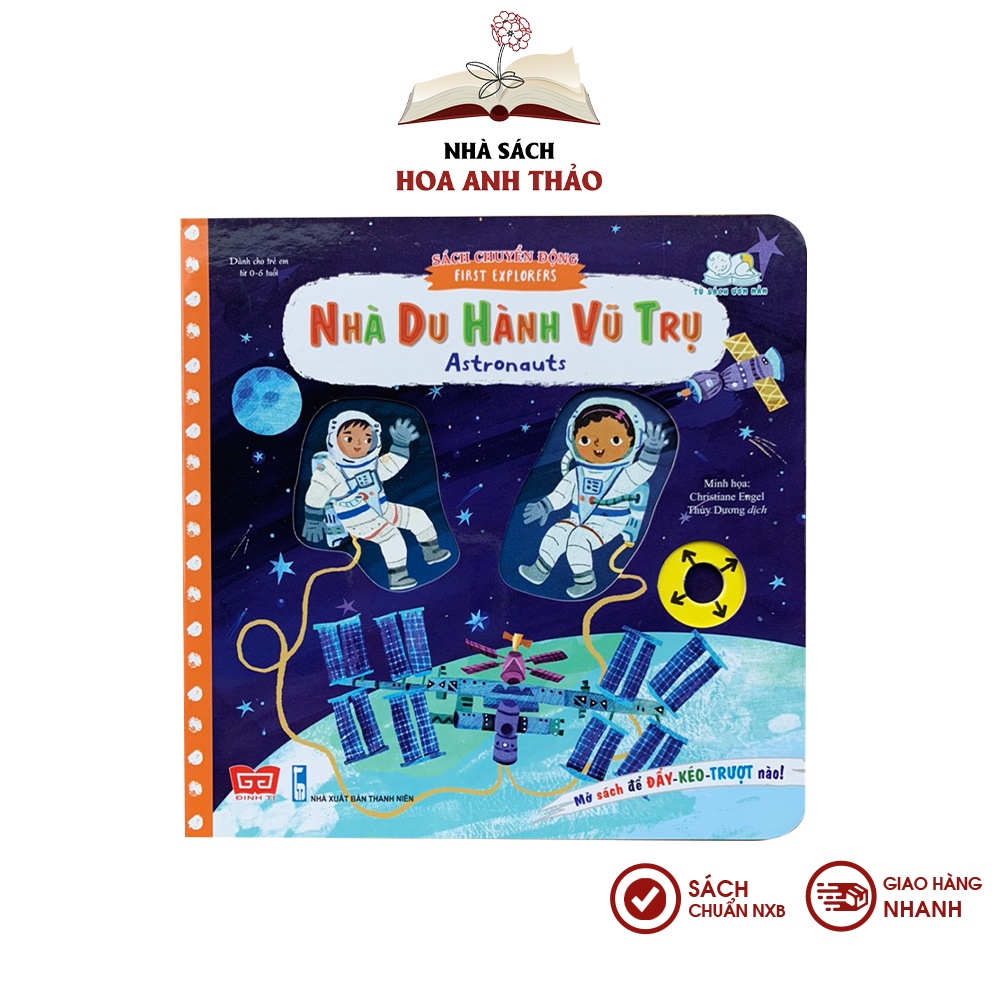 Sách chuyển động tương tác lật mở nhiều chủ đề cho bé