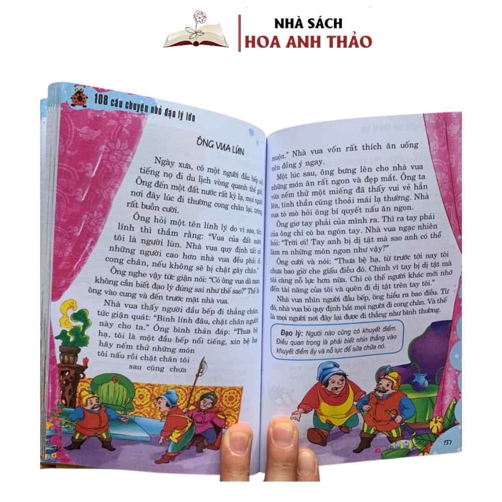 Sách - 108 câu chuyện nhỏ đạo lý lớn nuôi dưỡng tâm hồn trẻ
