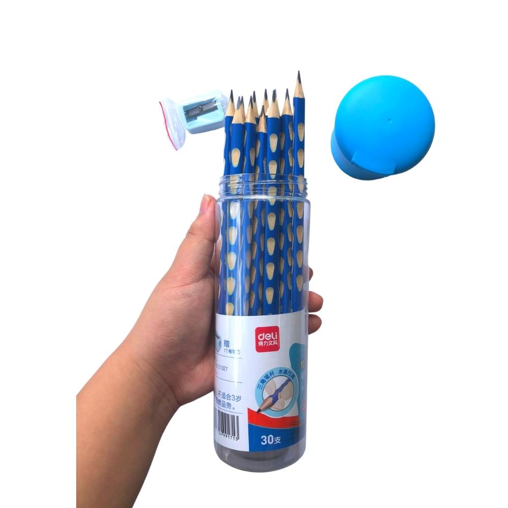 Bút Chì 2B Deli Định Vị Cho Bé