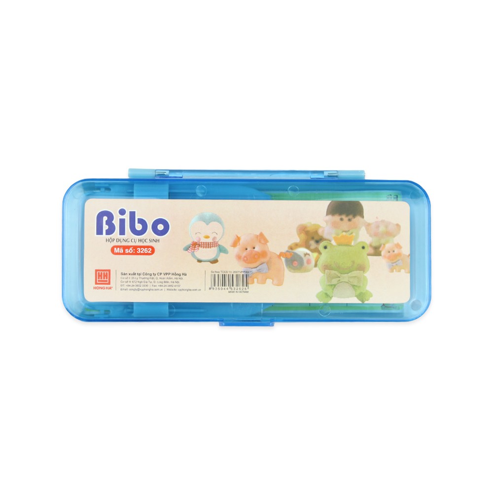 Hộp bút Bibo Hồng Hà (3262)