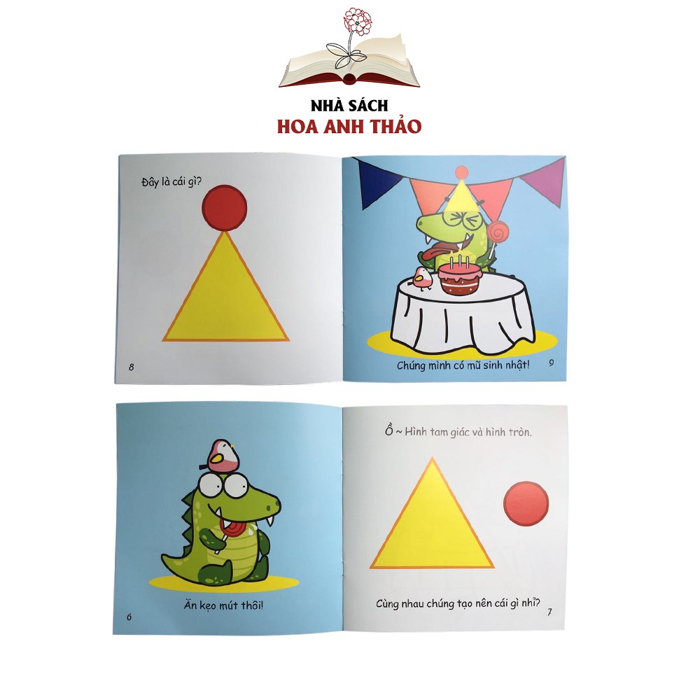 Sách Ehon Nhật Bản Điều kỳ diệu của hình khối (Combo 3 cuốn)