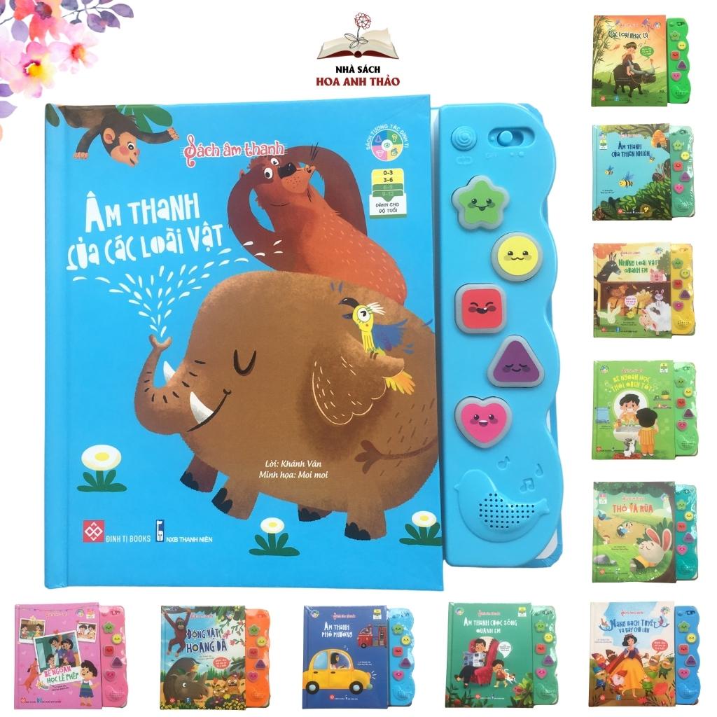 Sách âm thanh Đinh Tị - Nhiều chủ đề lẻ tùy chọn dành cho trẻ từ 0-6 tuổi