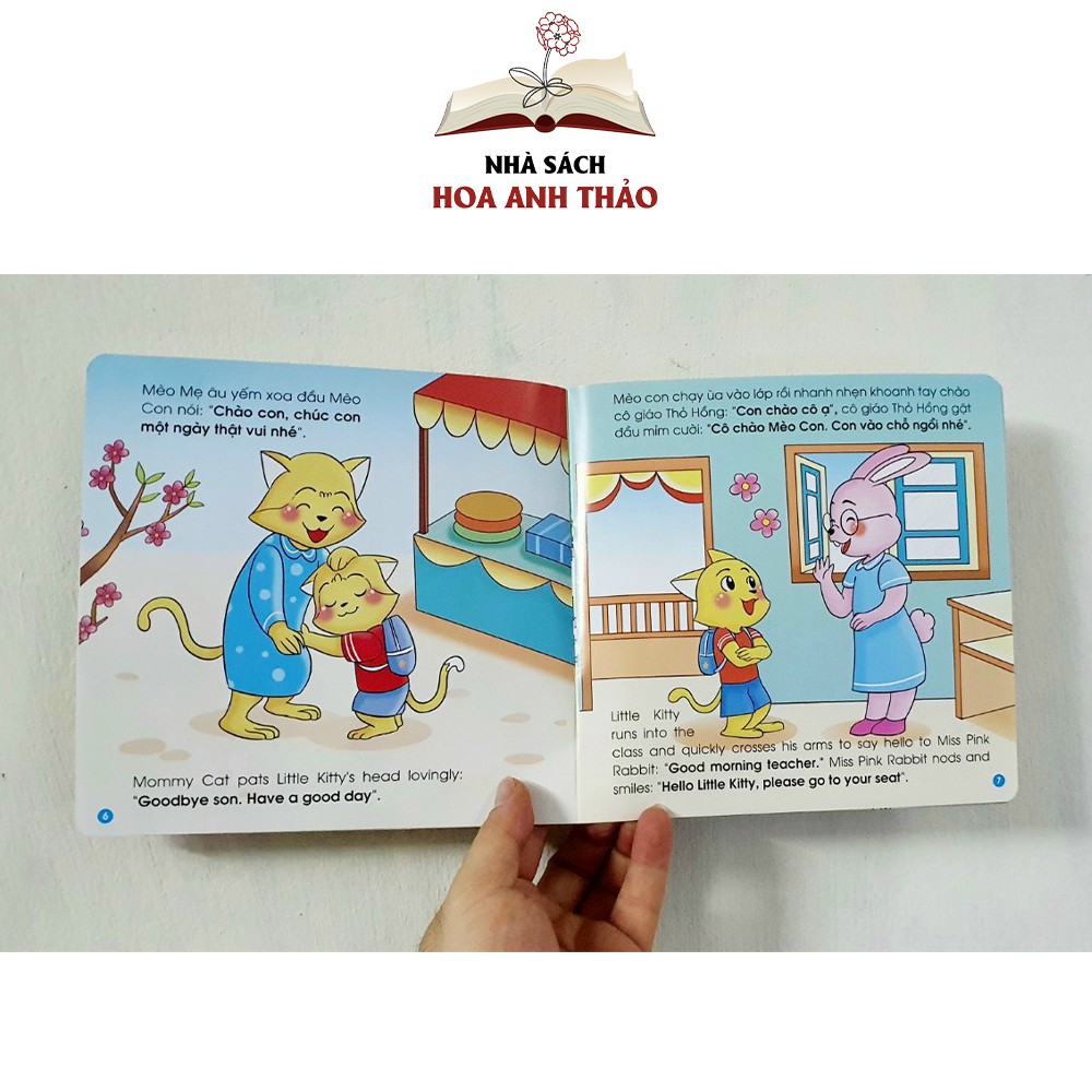 Sách - Truyện tranh kỹ năng giao tiếp ứng xử cho bé