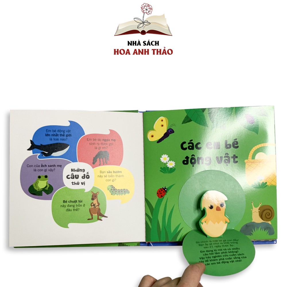 Sách - Bách khoa tri thức đa tương tác Các em bé động vật