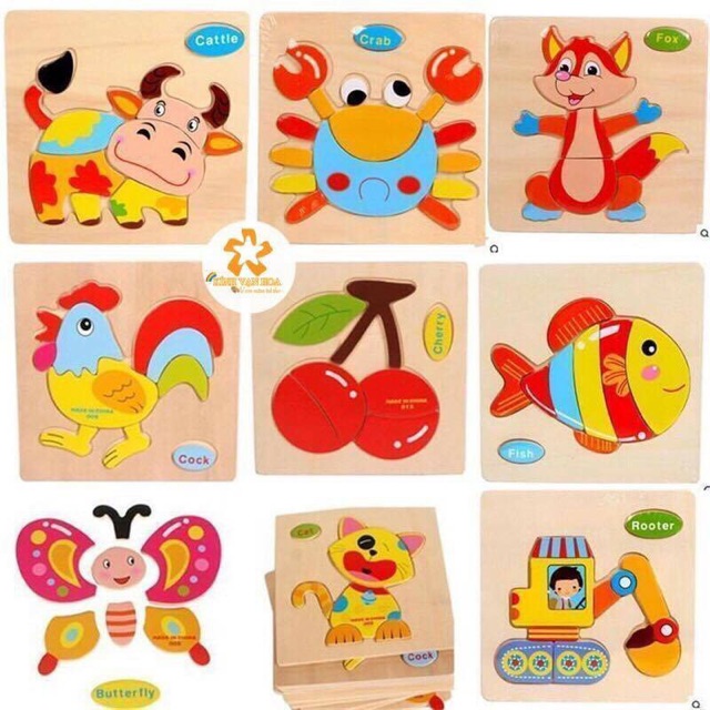 Tranh ghép gỗ 3D