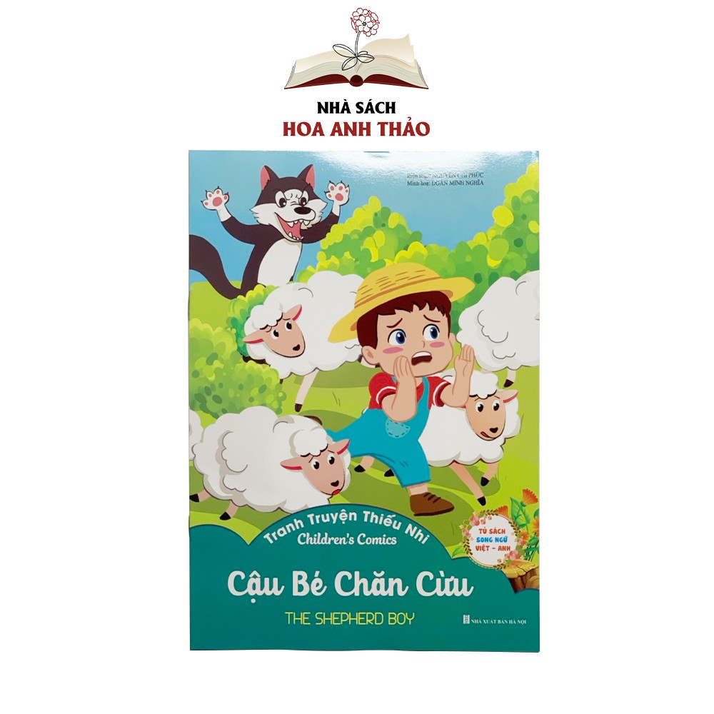 Sách Truyện tranh thiếu nhi song ngữ Việt Anh chọn lọc cho bé (bộ 10 quyển)