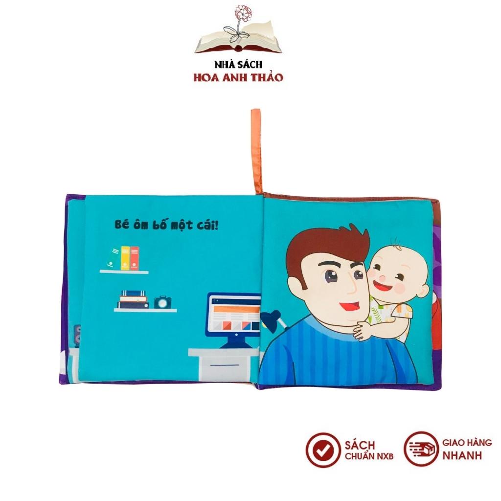 Sách vải Lalala Baby Giáo dục cảm xúc,