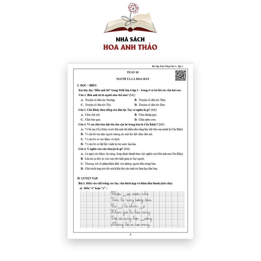 Sách - Bài tập tuần Toán và Tiếng Việt lớp 4 học kỳ 2