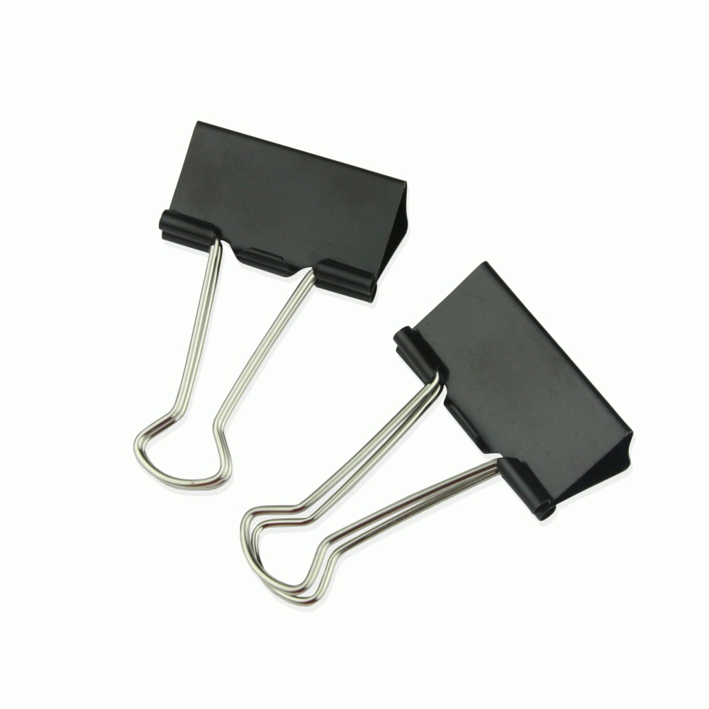 Kẹp Bướm SLECHO Nhiều Kích Thước 15mm/19mm/25mm/32mm - Hộp 12 Cái (Kẹp Giấy)