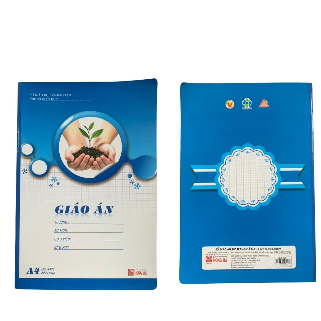 Vở oly Giáo Án Hồng Hà A4 200 trang - 4522