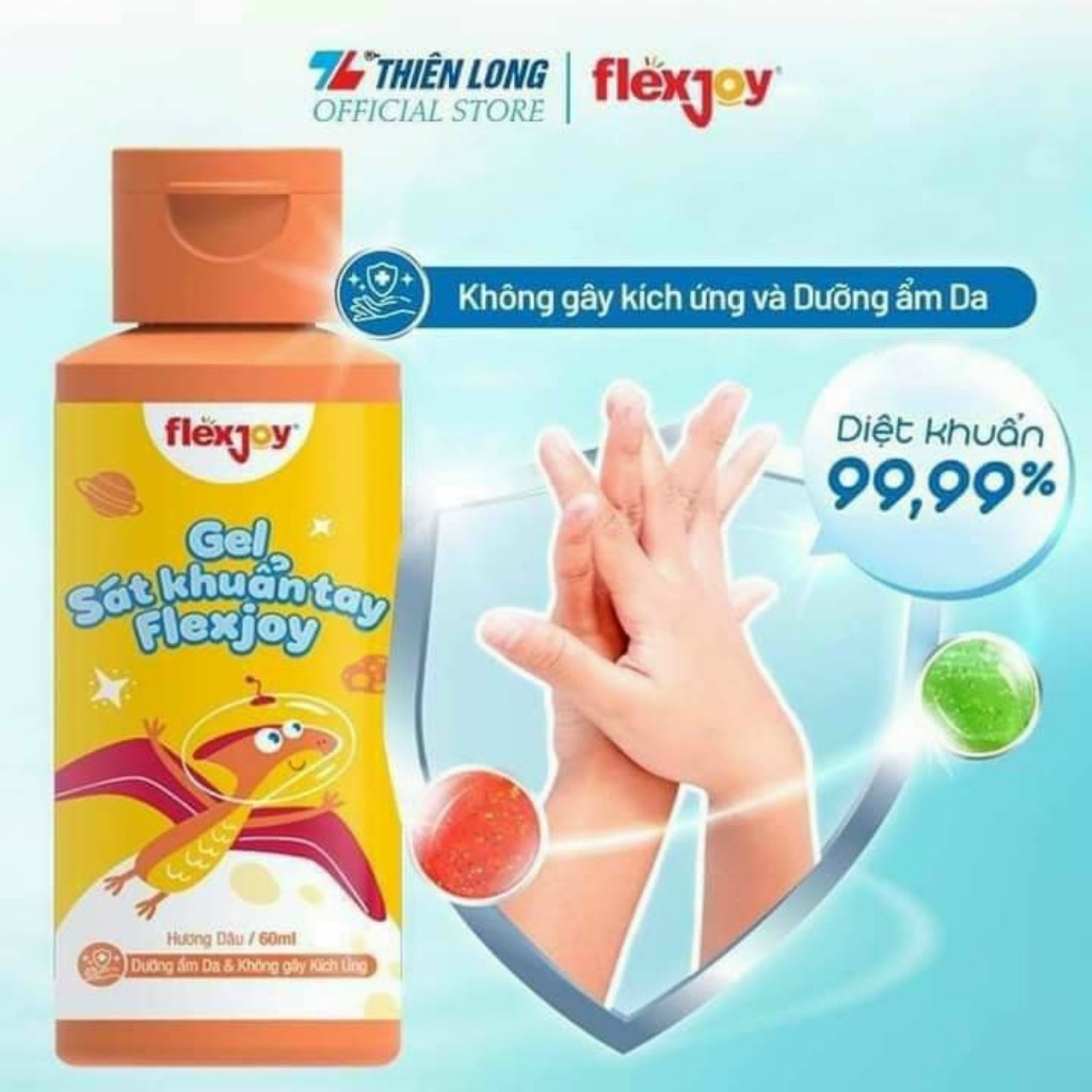 Nước rửa tay khô- sát khuẩn tay Flexjoy 60ml