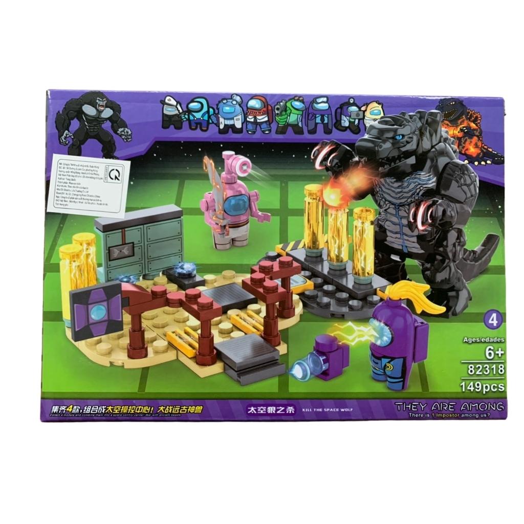 Lego Xếp Hình Lego Among Us Mẫu Mới siêu đẹp145-149 chi tiết