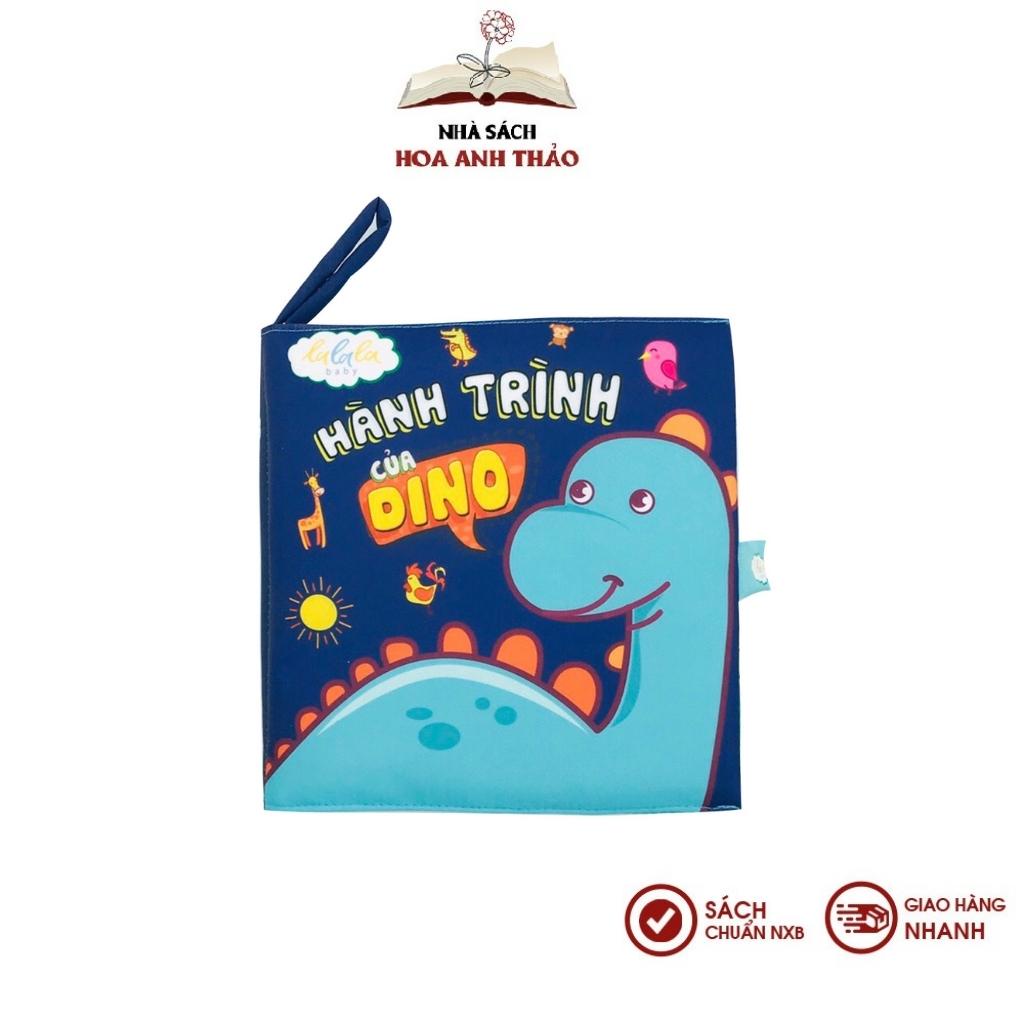 Sách vải Lalala baby đa tương tác Hành trình của Dino
