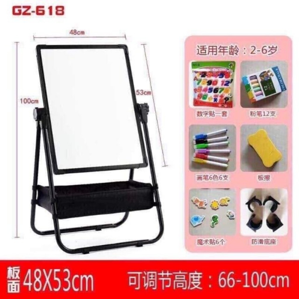 Bảng Vẽ 2 Mặt Cho Bé