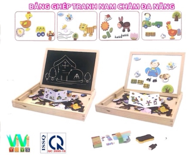 Bảng ghép nam châm đa năng