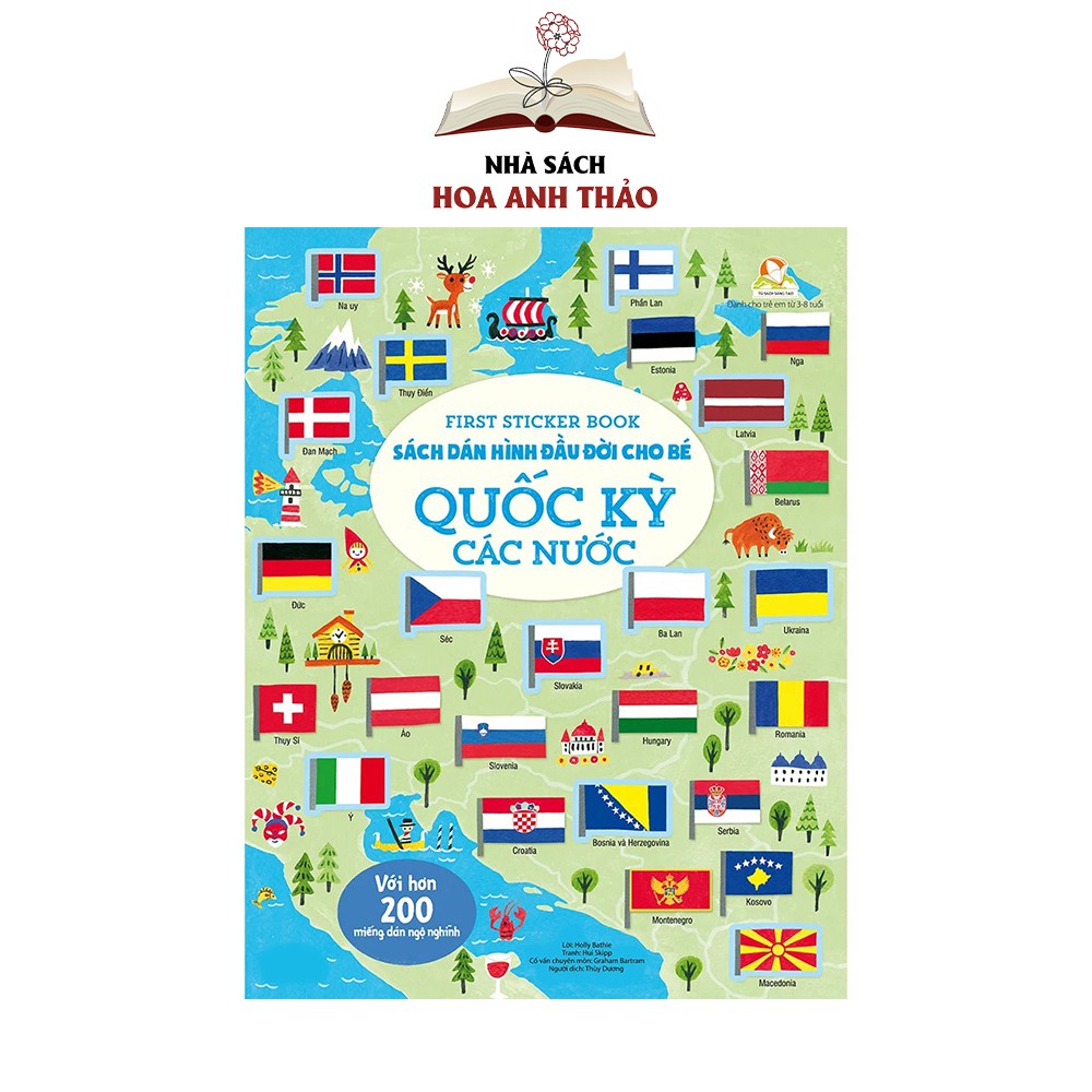 Sách - First sticker book Sách dán hình đầu đời cho bé